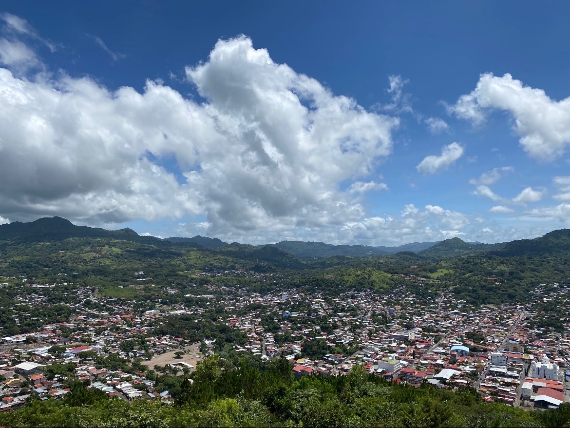 Sunrise over the mountains of Matagalpa, Nicaragua